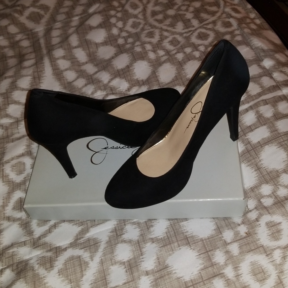 Jessica Simpson Heels Black sz: 8M